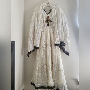 Ethiopian traditional dress.